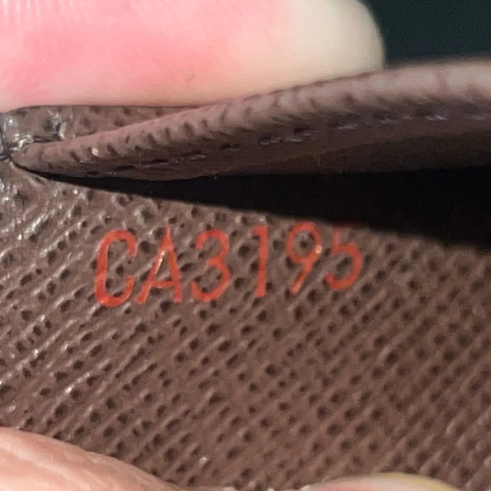 Louis Vuitton Damier Ebene Bifold wallet HM